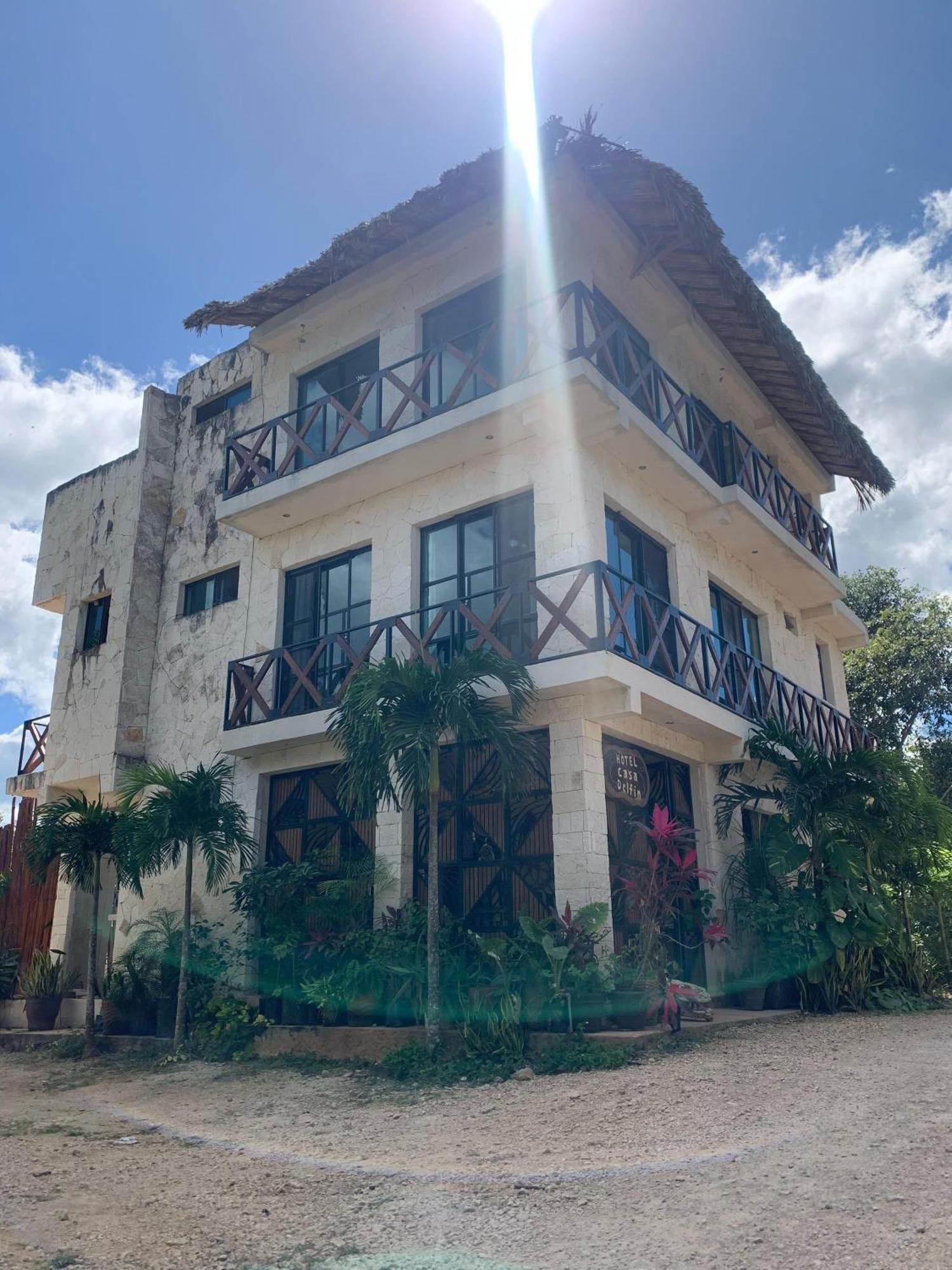 Casa Delfin Tulum Lägenhet Macario Gomez Exteriör bild