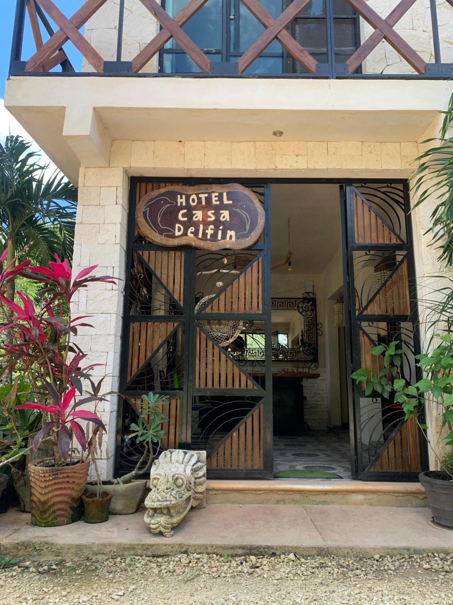 Casa Delfin Tulum Lägenhet Macario Gomez Exteriör bild